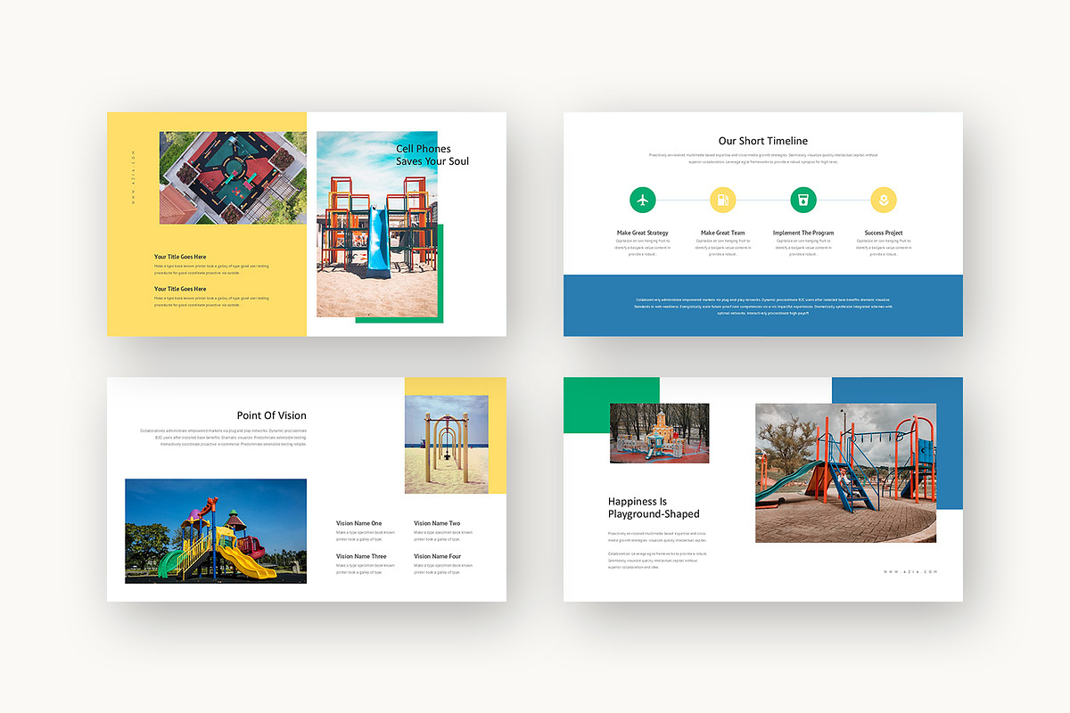 Azia : Kids Playground Google Slides, a Presentation Template by Punkl Camp (Photo 3 of 16)