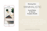 Morning Dew Social Media MEGA Bundle, a Social Media Template by life i design by Nicki (Thumbnail 2 of 3)