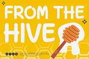 Honey Sunday Playful Display Font, a Sans Serif Font by Vadovastd (Thumbnail 4 of 11)