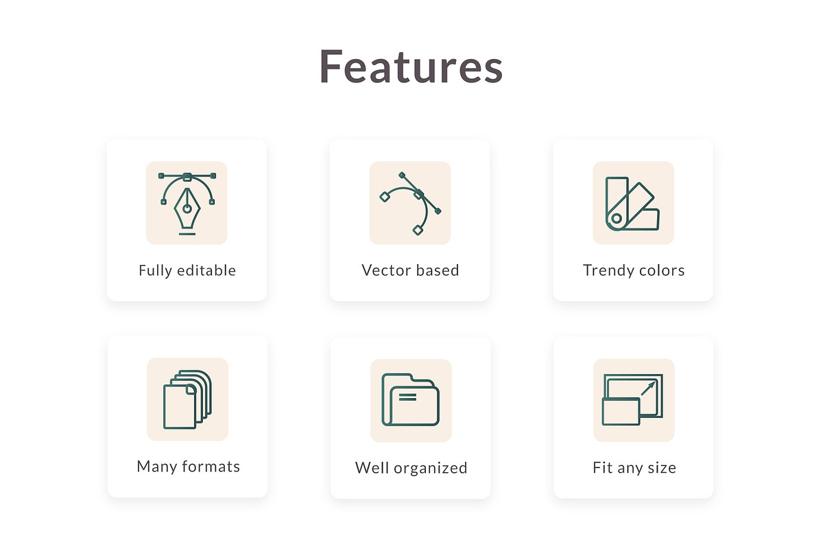 100 IT business vector illustrations, a Templates & Theme by Visual Generation (Photo 2 of 13)