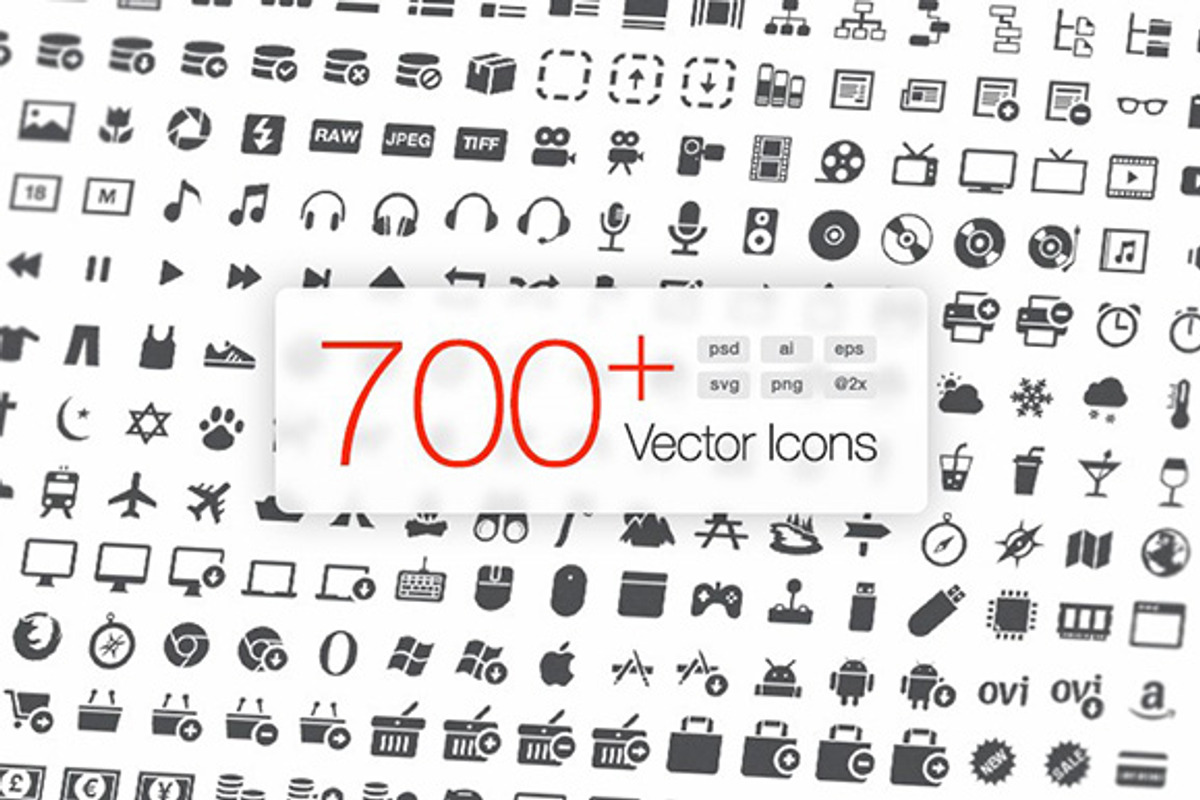 Signia: 700+ Vector App Icons, an Icon by Medialoot (Photo 1 of 4)