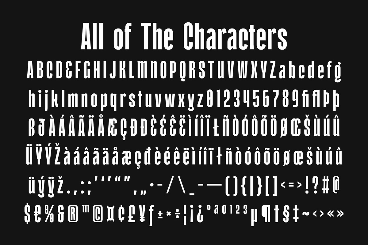 CS Claude – Condensed Font, a Sans Serif Font by Craft Supply Co. (Photo 8 of 8)