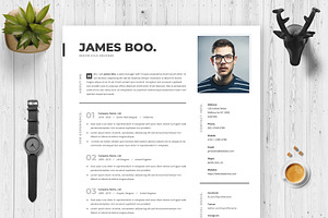 Resume CV Template 04