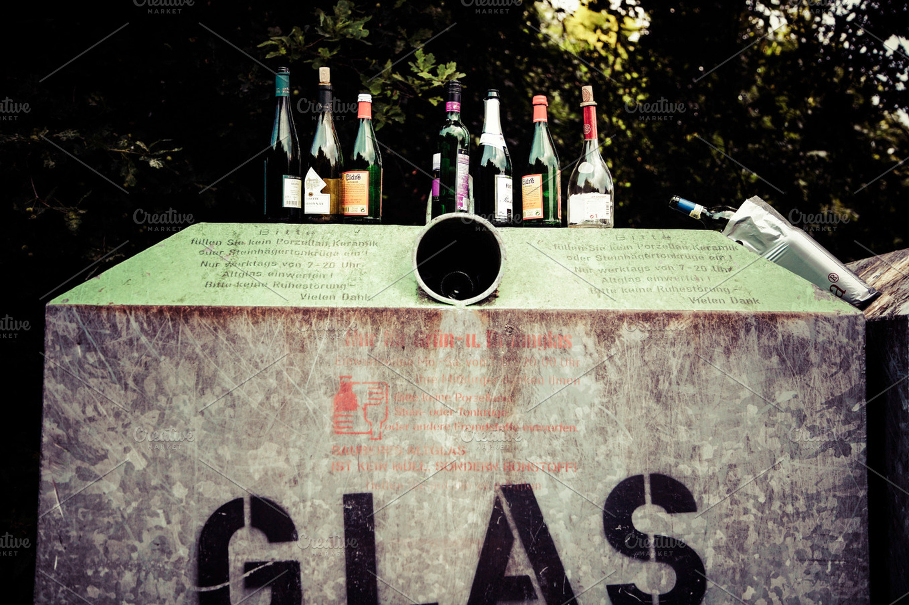 glas recycling