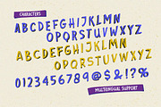 Papello Playful Packaging Font, a Sans Serif Font by Letterhend Studio (Thumbnail 4 of 11)