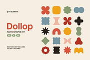 Dollop: Naive Shapes Kit, an Object Graphic by pixelbuddha.net (Thumbnail 1 of 6)