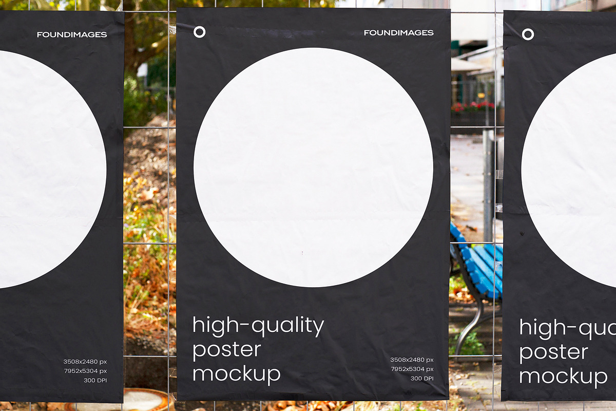 Urban Poster Mockup Template Bundle, an Advertising Mockup by FoundImages (Photo 6 of 52)