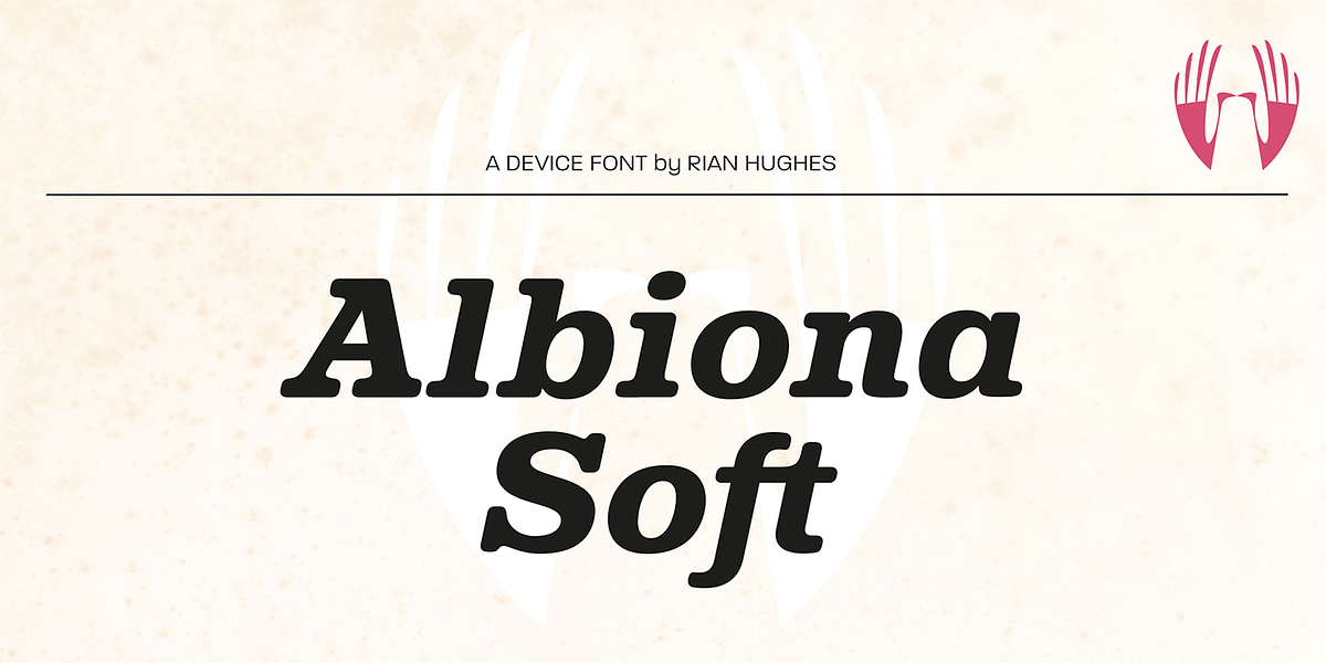 Albiona Soft, a Serif Font by Device (Photo 4 of 5)