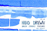 Hand drawn brush stroke textures, a Texture Graphic by Daria Maier (Thumbnail 4 of 10)