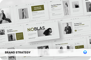 Noblas - Brand Strategy Keynote, a Presentation Template by SquidPixey