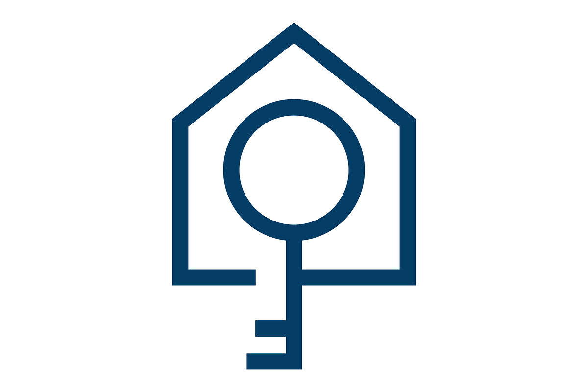 Key House Logo, an Object Graphic by Rhealea_Design