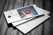 Singer or Music Artist Business Card, a Business Card Template by Saman Osama (Thumbnail 2 of 4)