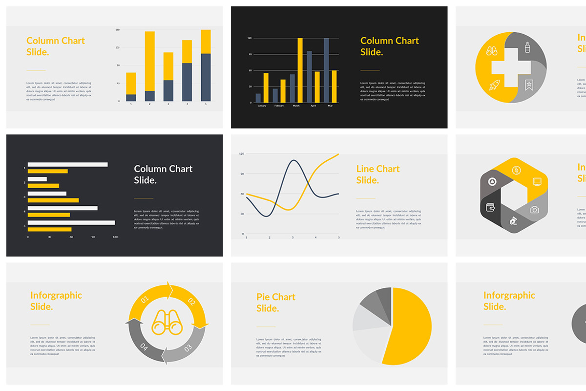 Food Powerpoint Template, a Presentation Template by One Percent Studio (Photo 5 of 7)