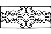 Decorative Scrollwork Panel Designs, a Decorative Illustration by Designer_Momina (Thumbnail 14 of 20)