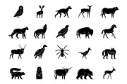 Wild West Animals Icons, a Solid Icon by Buqancreative (Thumbnail 3 of 3)