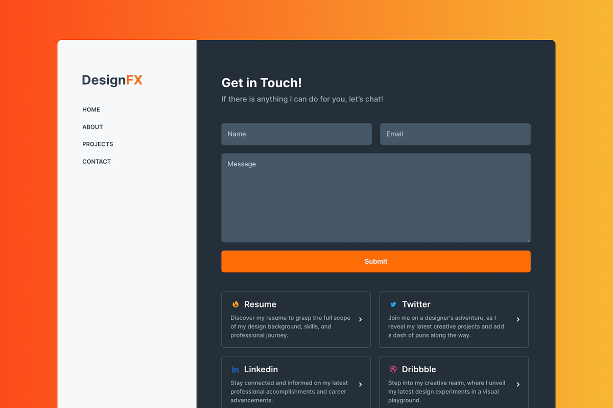 DesignFX — Portfolio Framer Template, a Landing Page Template by zadstudio (Photo 5 of 5)