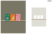 A6/B6/A5 GREETING CARD MOCKUPS, a Merchandise Mockup by MCKP*ME (Thumbnail 6 of 9)
