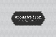 wrought iron, a Serif Font by OnTheSpotStudio (Thumbnail 1 of 3)