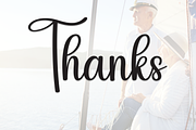 Sailing | Script Font, a Handwritten Font by Scratchones (Thumbnail 8 of 8)