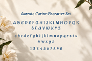 Auresta Carine Charming Elegant Font, a Handwritten Font by Bekhair Studio (Thumbnail 4 of 17)