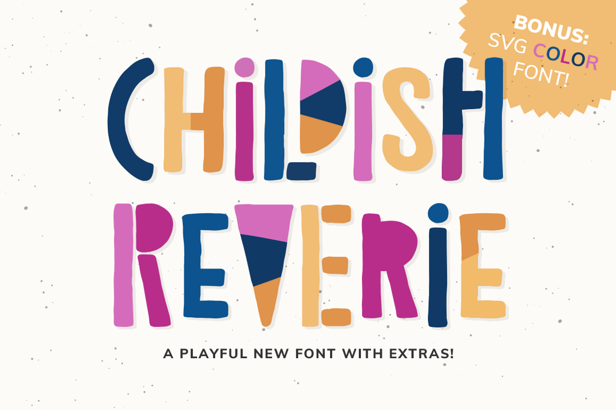 The Ultimate 90s Font Pack preview 2