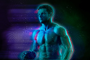 Hologram Photoshop Effects