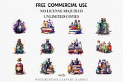 Witch Poison Bottles Scary Halloween, a Seasonal Illustration by Rabbit Heart (Thumbnail 5 of 10)