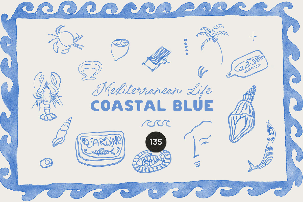 1,000+ Hand-Drawn Whimsical Bundle, a Decorative Illustration by Lana Elanor (Photo 8 of 9)