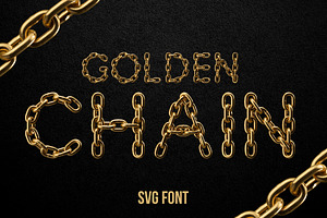 Golden Chain Font