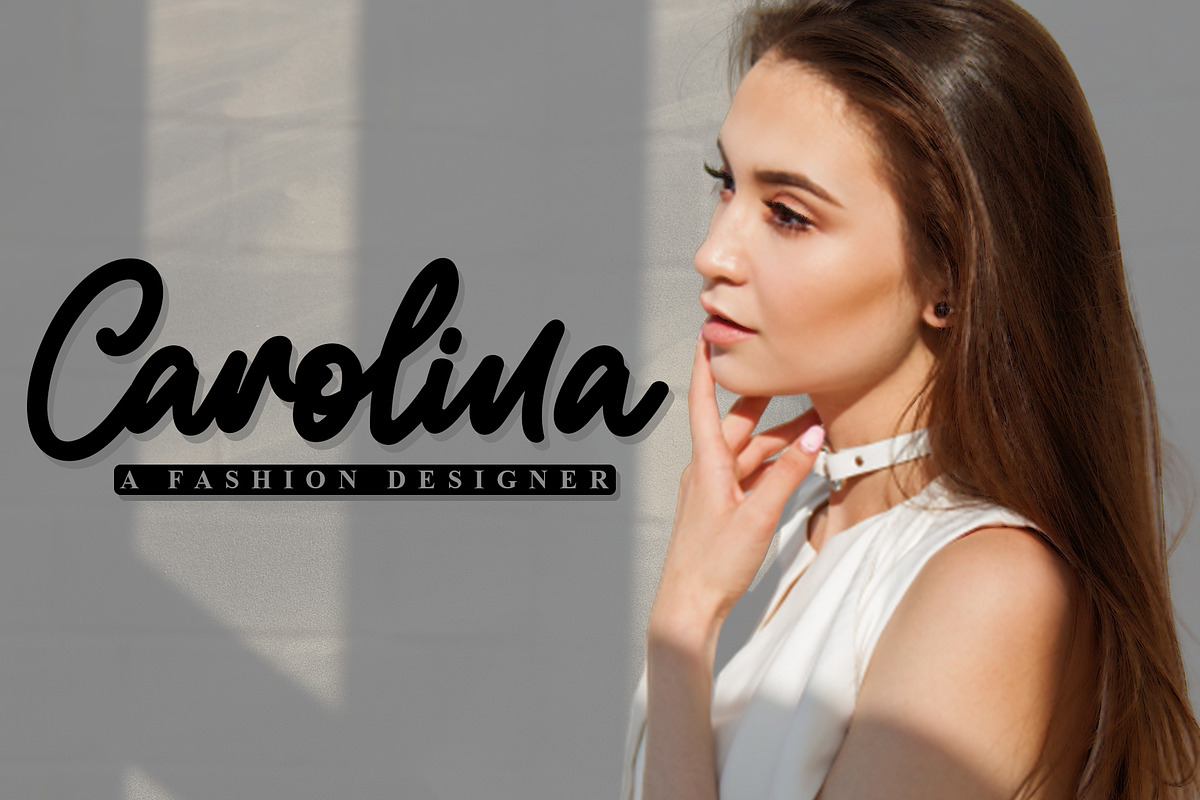 Aesthetic Monoline Handwritten Font preview 5