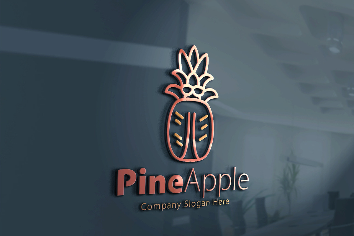 Pineapple Logo, a Branding & Logo Template by Creative Dezing (Photo 4 of 4)