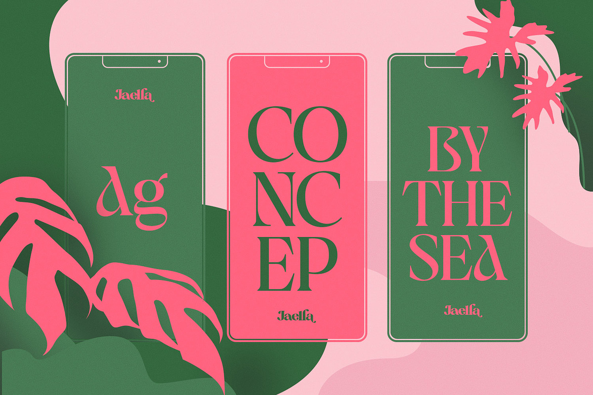 Jaella - Modern Serif Font, a Serif Font by creativemedialab (Photo 8 of 15)