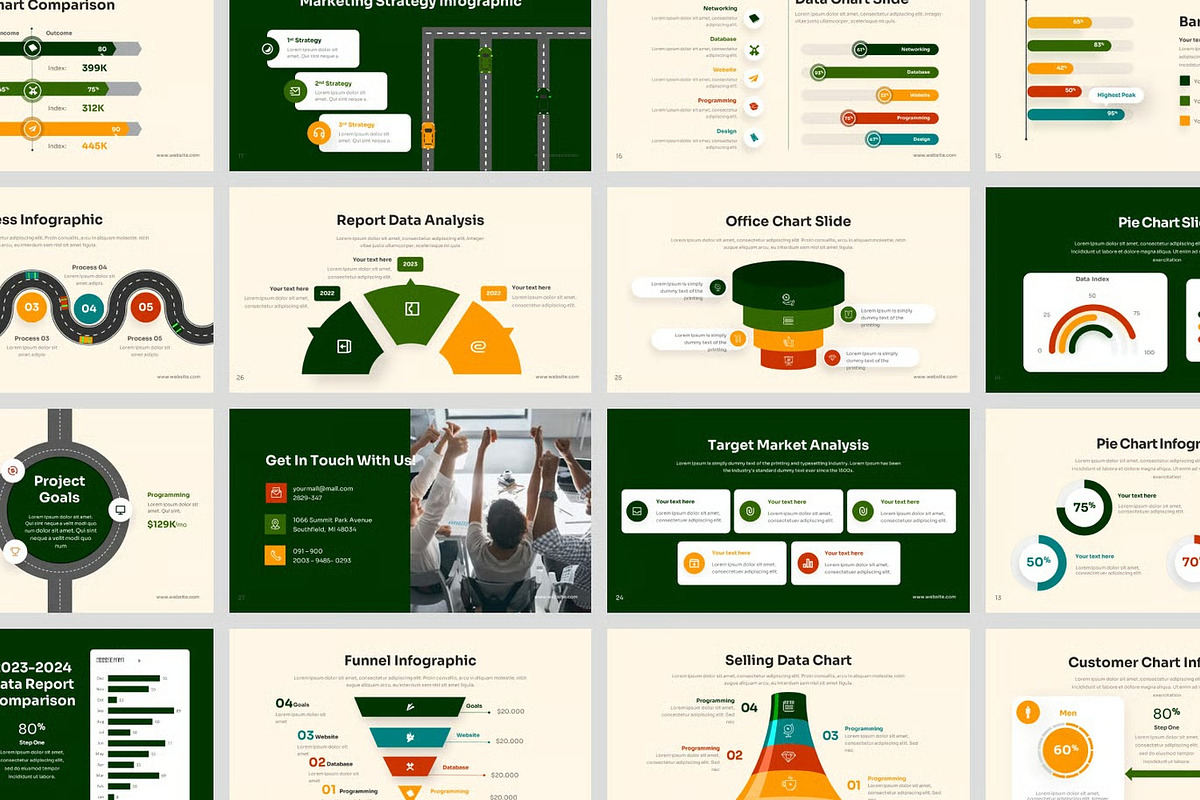 Agency Deck Google Slides Powerpoint, a Presentation Template by Fit-tee (Photo 2 of 2)