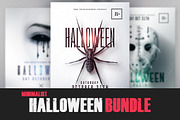 03 Halloween Bundle Minimalist Flyer, a Flyer Template by Rome B Creation (Thumbnail 1 of 4)