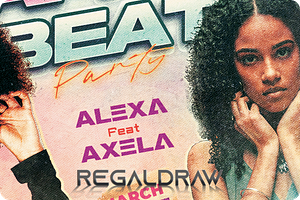 Afro Beat Party Flyer, a Flyer Template by regalDRAW