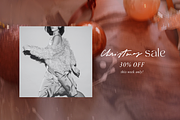 Dreamy Blurry Christmas Backgrounds, a Background Graphic by eclosque (Thumbnail 14 of 36)