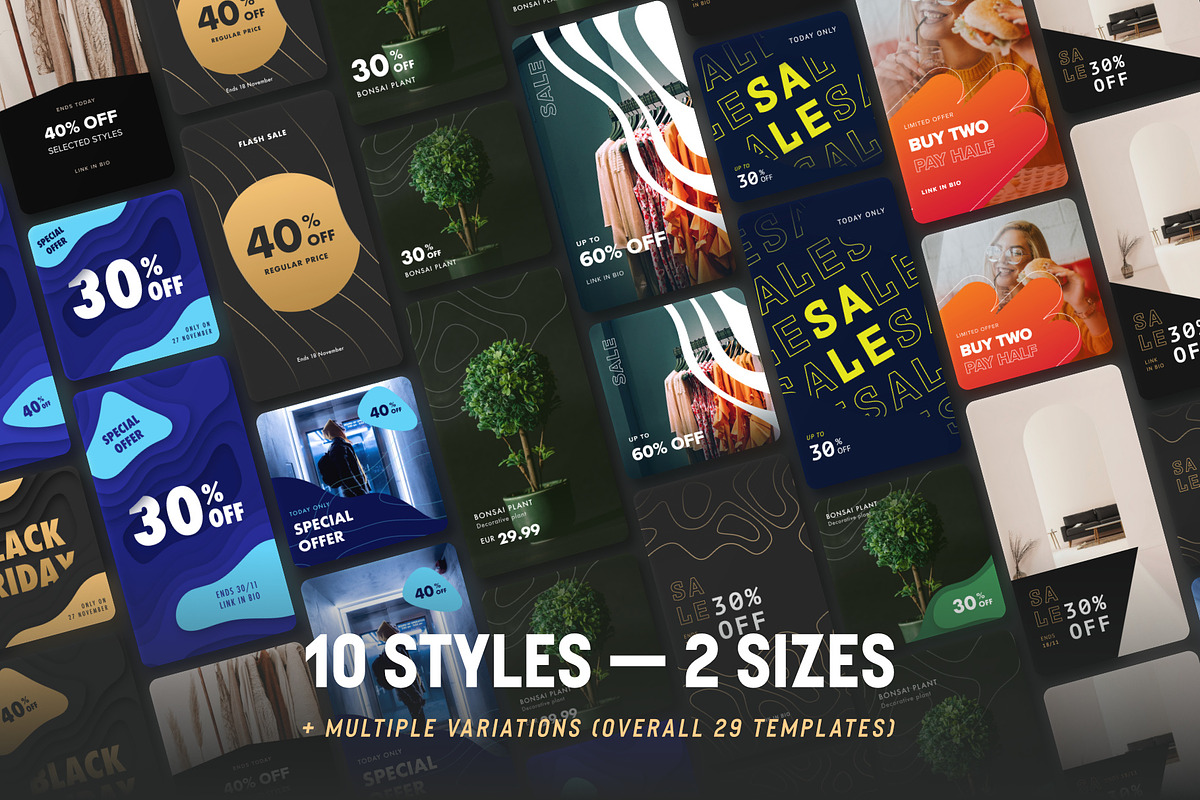 Animated Sale Stories & Posts, a Social Media Template by Davis Knopkens (Photo 2 of 4)