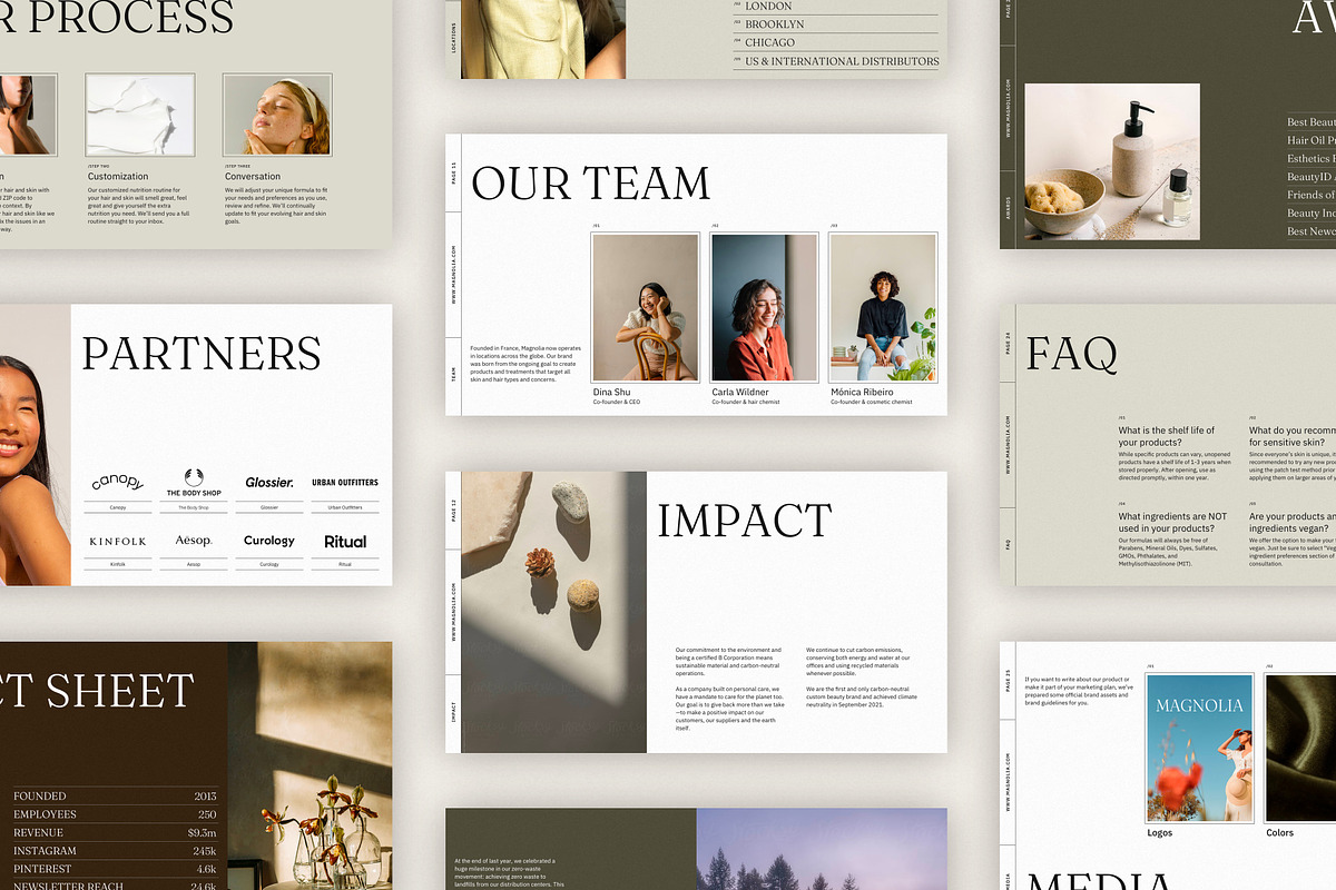 Ecommerce + Agency Media Kit Canva, a Presentation Template by Made for Creatives (Photo 4 of 10)