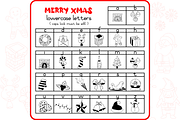 Xmas Doodles - Dingbats Font, a Symbol Font by WADLEN (Thumbnail 3 of 8)