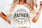 Fathers Day PNG, Best Dad Ever, an Illustration by SharpMarketplace (Thumbnail 3 of 9)