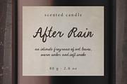 The Quiet Season Vintage Script Font, a Handwritten Font by Cute Atelier (Thumbnail 9 of 9)
