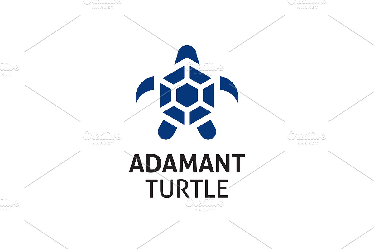 ADAMANTturtle_logo, a Branding & Logo Template by NicklancerShop (Photo 1 of 2)