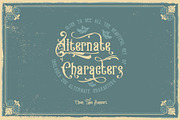 Victorian Fonts Collection, a Serif Font by Burntilldead (Thumbnail 7 of 10)