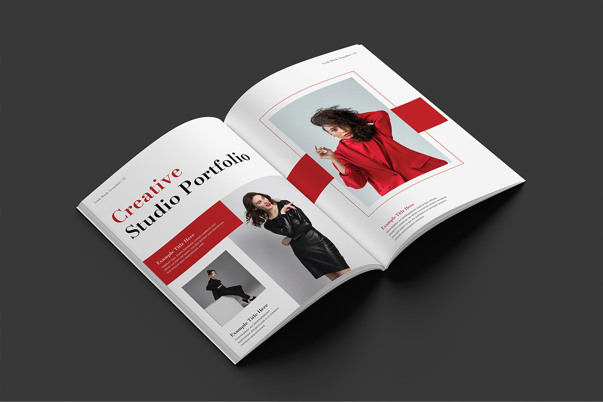 Fashion Look Book Design Layout, a Magazine Template by Cleffon_Graphic_Studio (Photo 7 of 9)