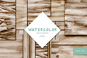 Brown Watercolor textures, a Texture Graphic by Color_Brush (Thumbnail 1 of 6)