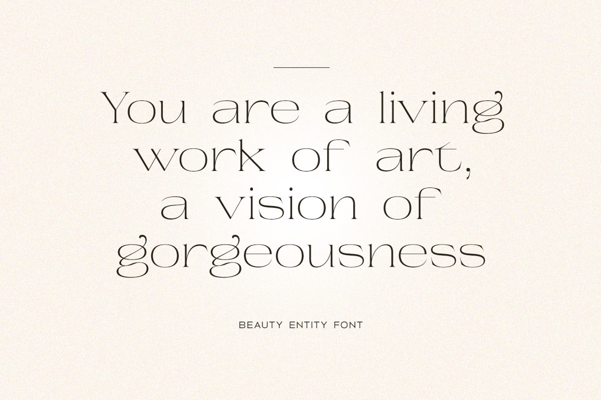 Beauty Entity - Stylish Serif, a Serif Font by Typeskets (Photo 3 of 9)