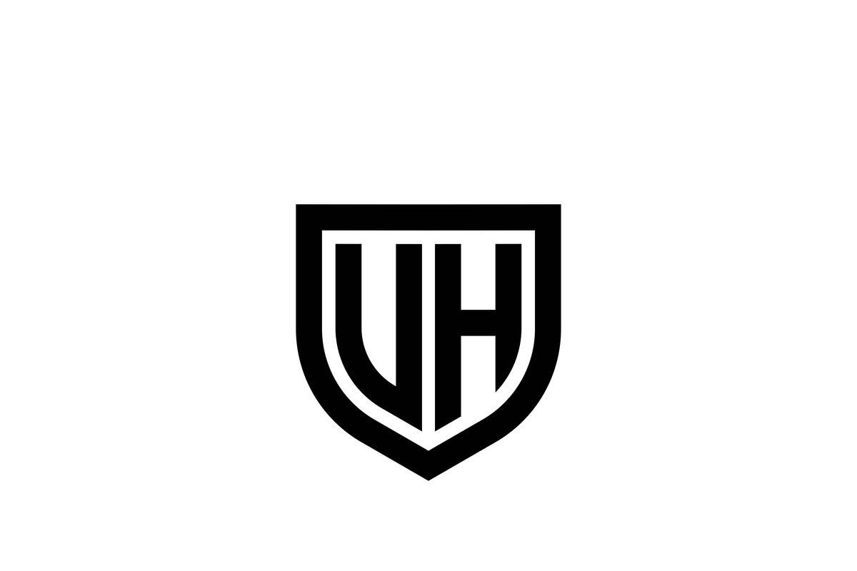 UH logo design vector template, a Branding & Logo Template by xcoolee