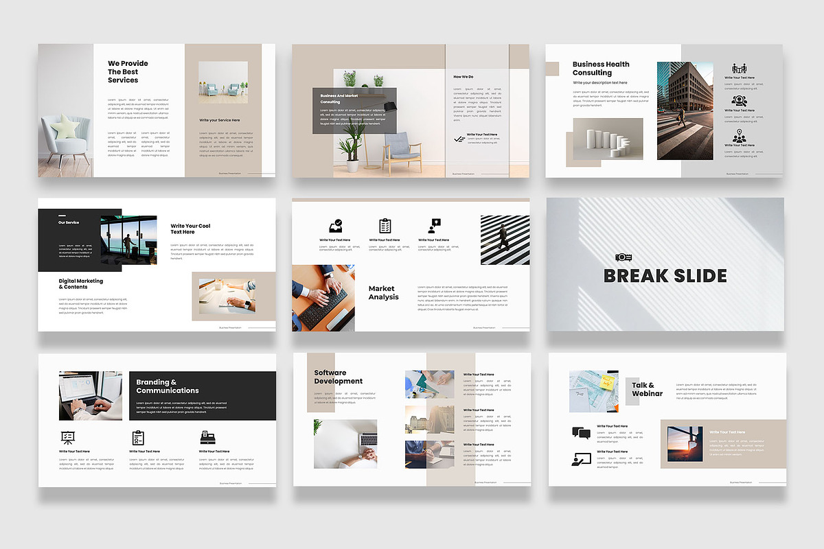 SHABIL PowerPoint Template, a Presentation Template by Boinah Studio (Photo 6 of 7)