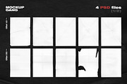 Wrinkled Paper Mockup Bundle, a Print Template by Mockup Gang (Thumbnail 4 of 5)