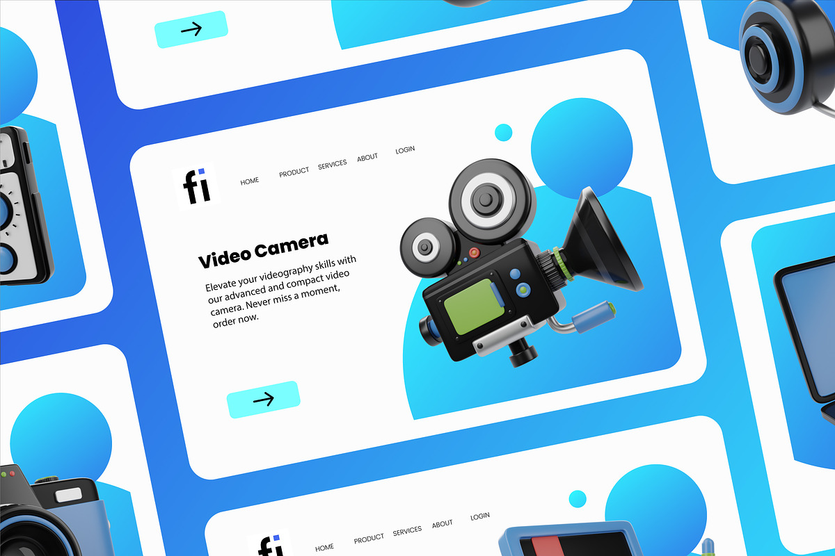 30 3D Communication and Media Icons, an Object 3D Model by Flat Icons (Photo 5 of 8)